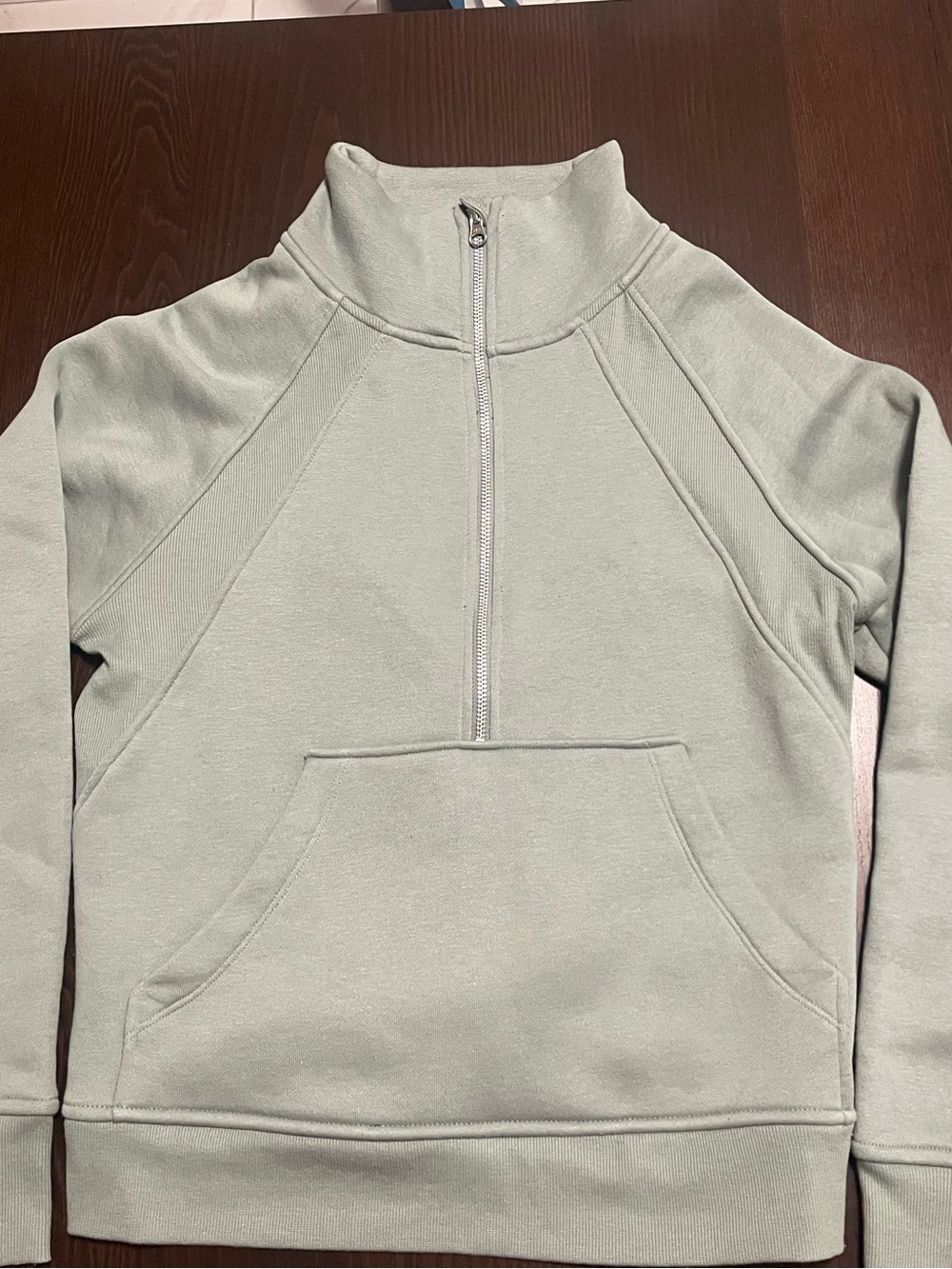 Danskin Sage Green Half-Zip Men's Pullover
